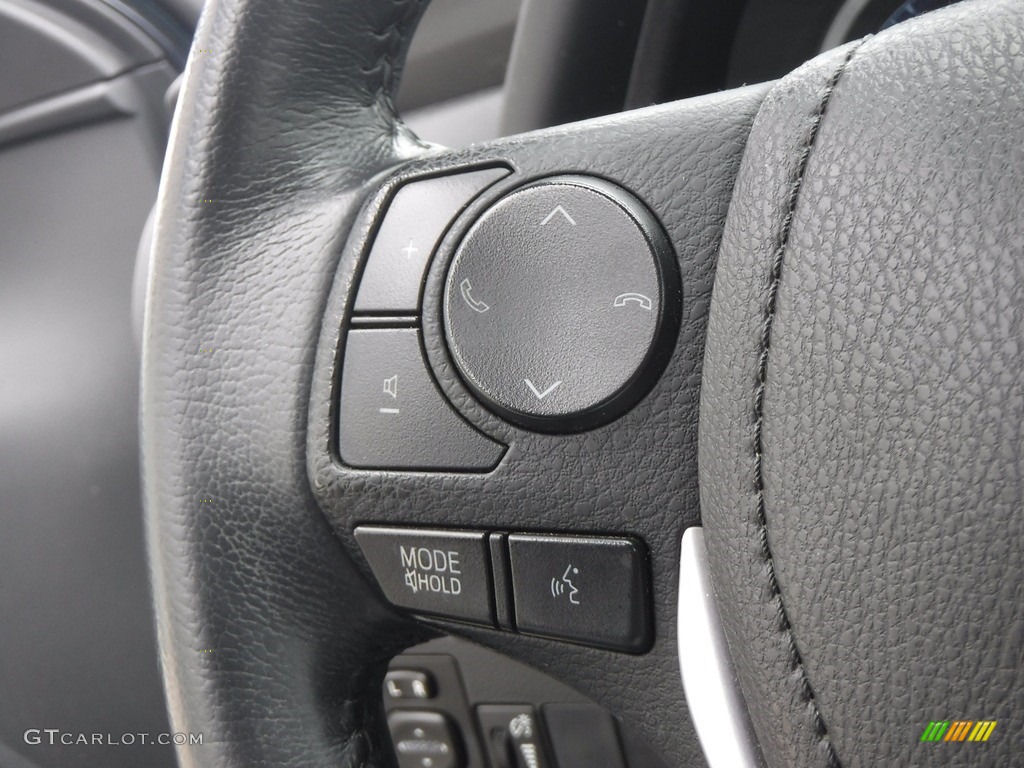 2019 Toyota Corolla SE Vivid Blue Steering Wheel Photo #136850609