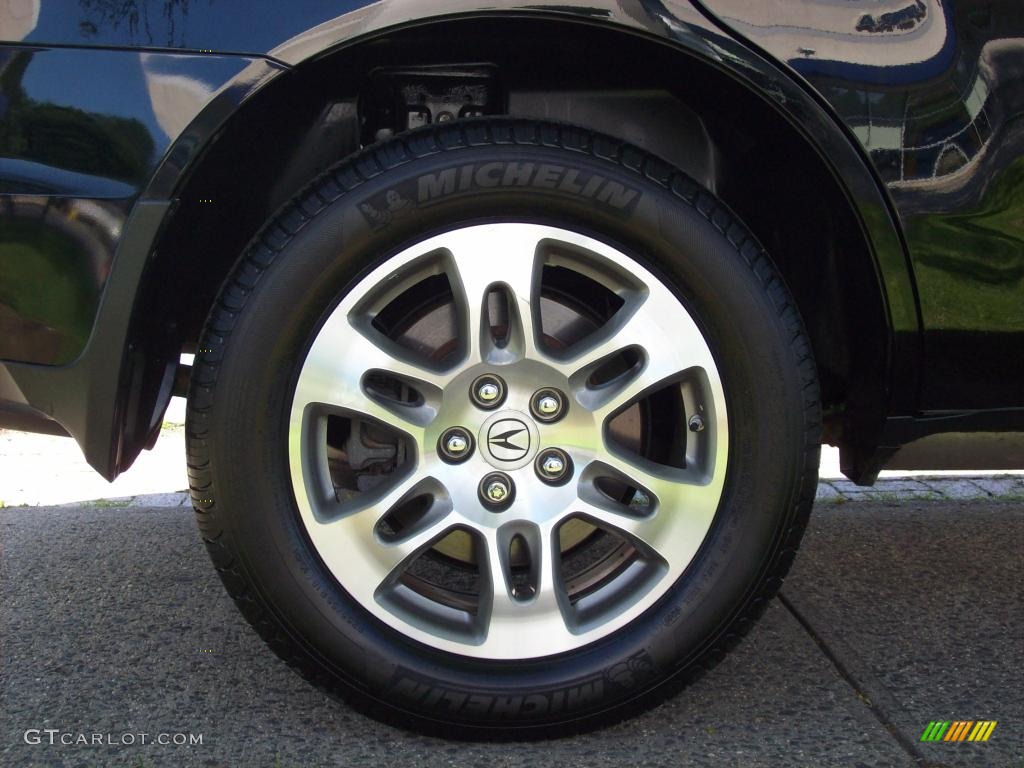 2007 MDX Technology - Formal Black Pearl / Ebony photo #20