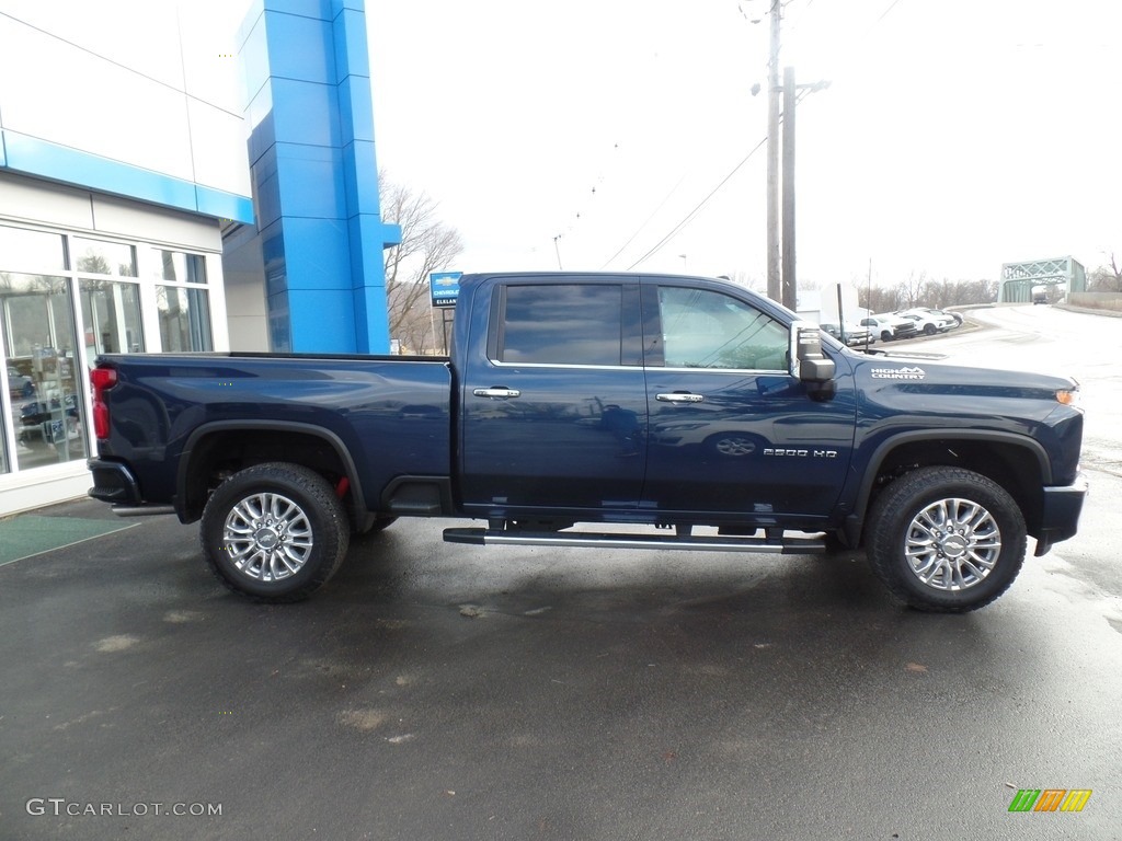 Northsky Blue Metallic 2020 Chevrolet Silverado 2500HD High Country Crew Cab 4x4 Exterior Photo #136851926