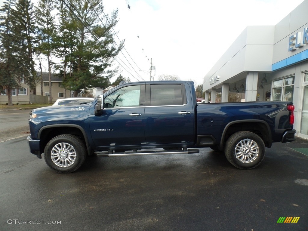 2020 Silverado 2500HD High Country Crew Cab 4x4 - Northsky Blue Metallic / Jet Black photo #10