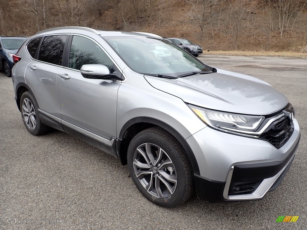 Lunar Silver Metallic 2020 Honda CR-V Touring AWD Exterior Photo #136852670