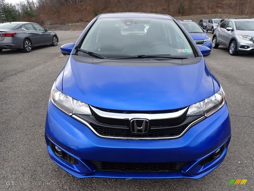 Aegean Blue Metallic 2020 Honda Fit EX Exterior Photo #136853807