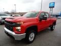 Red Hot 2020 Chevrolet Silverado 2500HD Work Truck Double Cab 4x4