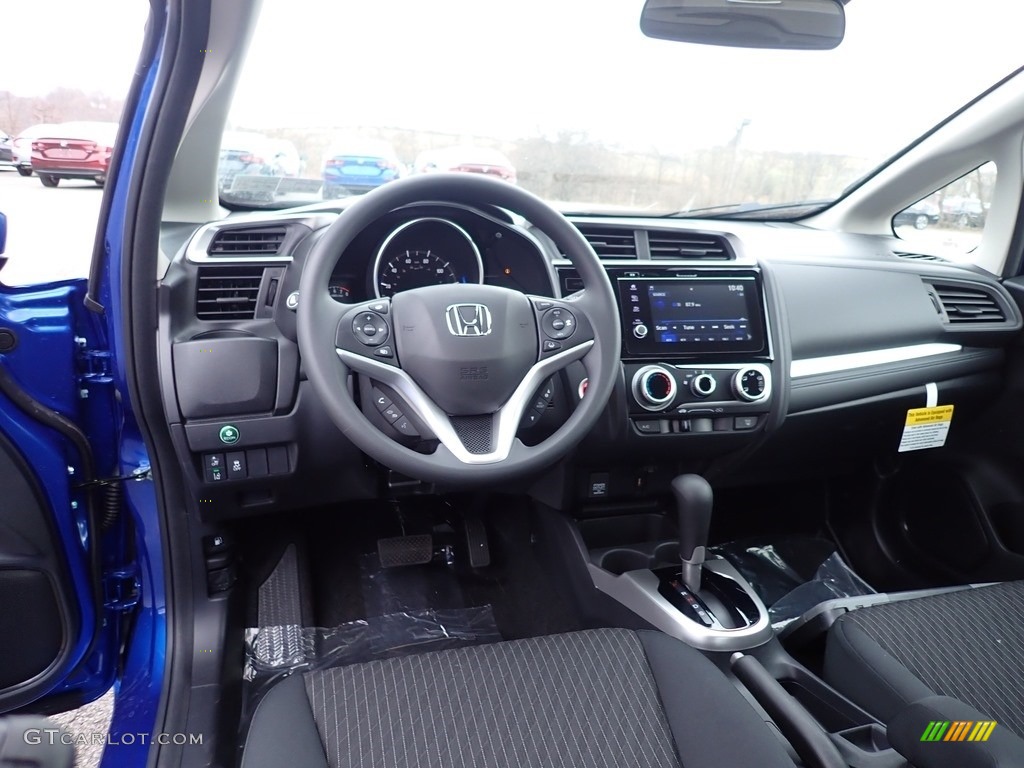 Black Interior 2020 Honda Fit EX Photo #136853903