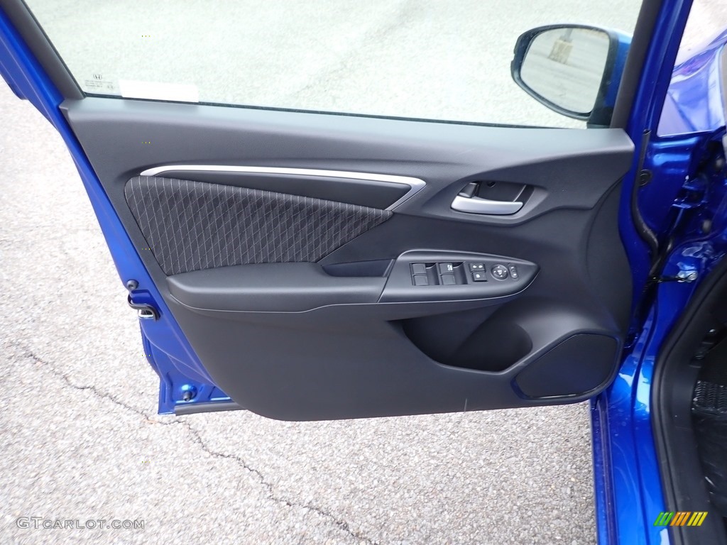 2020 Honda Fit EX Black Door Panel Photo #136853930