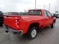 Red Hot - Silverado 2500HD Work Truck Double Cab 4x4 Photo No. 4
