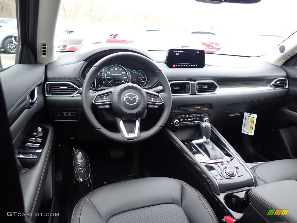 Black Interior 2020 Mazda CX-5 Grand Touring AWD Photo #136854890