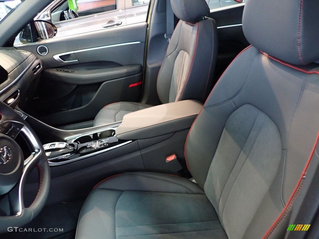 2020 Sonata SEL Plus - Glowing Yellow / Black photo #9