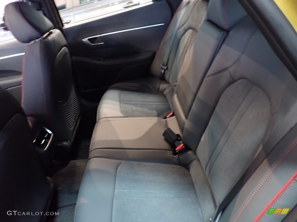 2020 Sonata SEL Plus - Glowing Yellow / Black photo #10