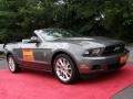 2010 Sterling Grey Metallic Ford Mustang V6 Premium Convertible  photo #3