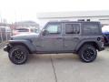 2020 Sting-Gray Jeep Wrangler Unlimited Willys 4x4  photo #2