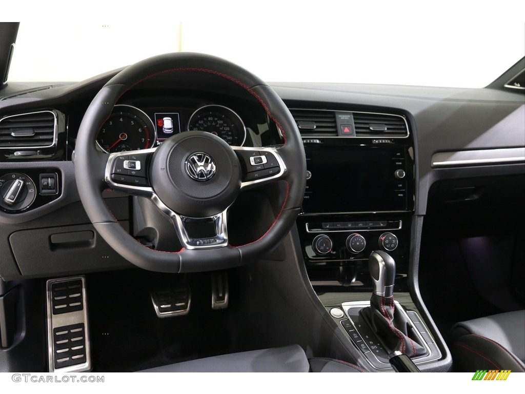 2019 Volkswagen Golf GTI SE Titan Black Dashboard Photo #136860027