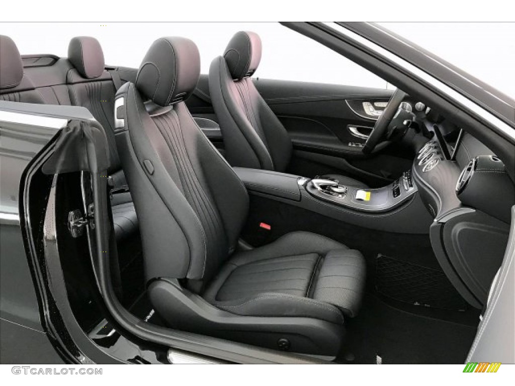 Black Interior 2020 Mercedes-Benz E 450 Cabriolet Photo #136860033