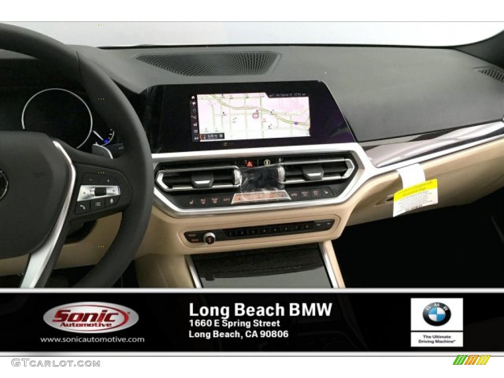 2020 3 Series 330i Sedan - Alpine White / Canberra Beige photo #5
