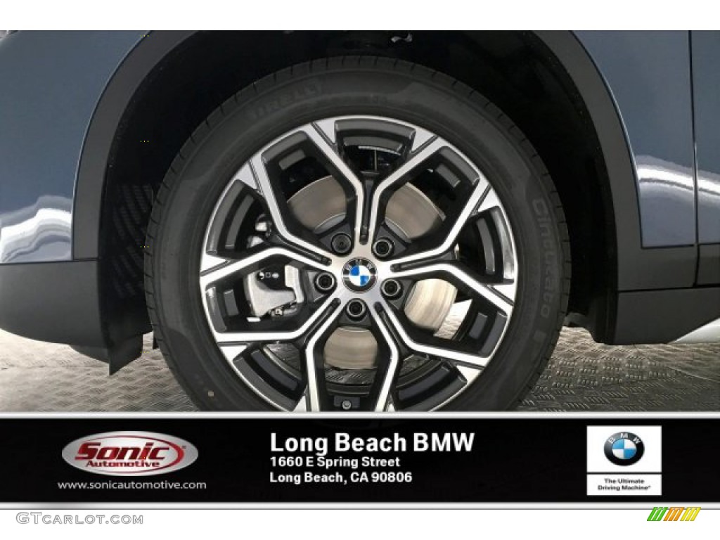 2020 X1 xDrive28i - Storm Bay Metallic / Black photo #9