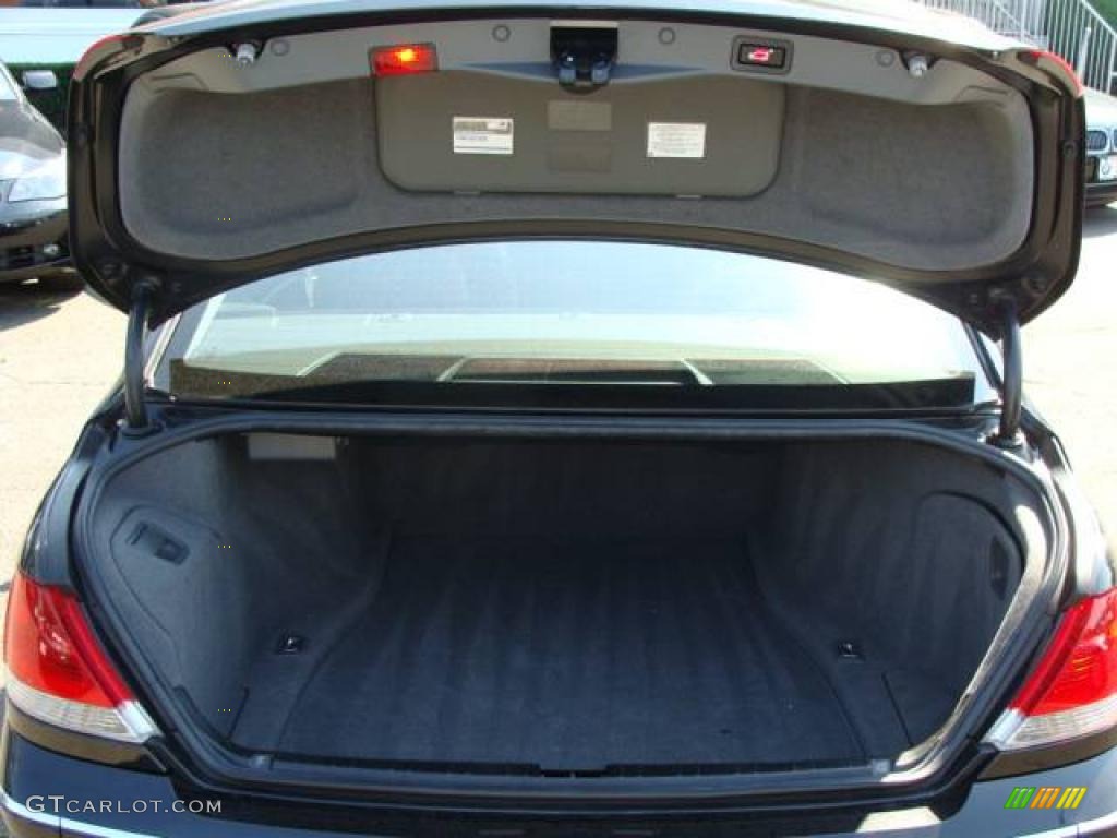 2007 7 Series 750i Sedan - Black Sapphire Metallic / Black photo #20