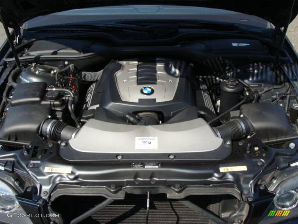 2007 7 Series 750i Sedan - Black Sapphire Metallic / Black photo #27
