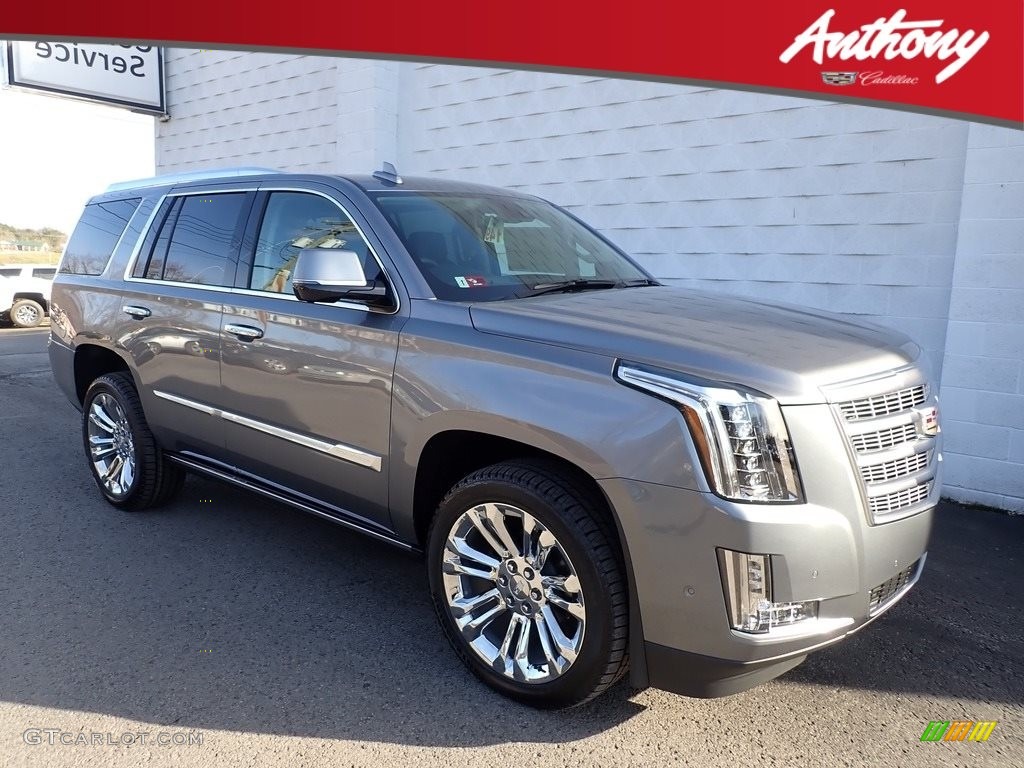 2020 Escalade Premium Luxury 4WD - Satin Steel Metallic / Jet Black photo #1