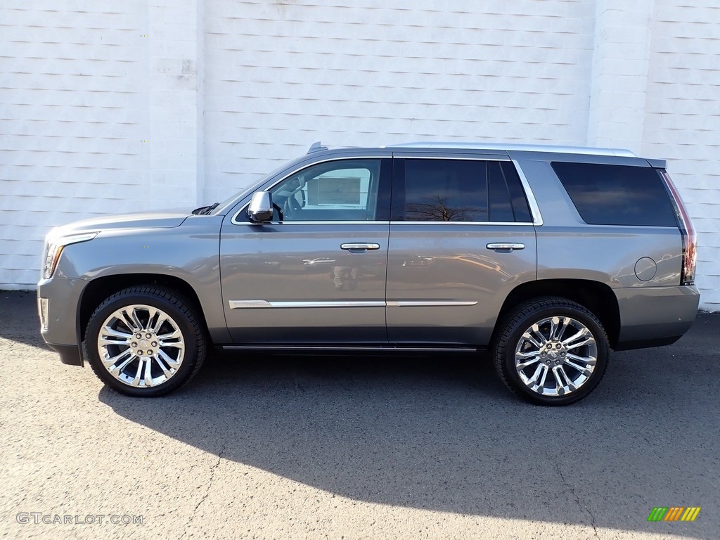 Satin Steel Metallic Cadillac Escalade Premium Luxury WD Exterior Photo