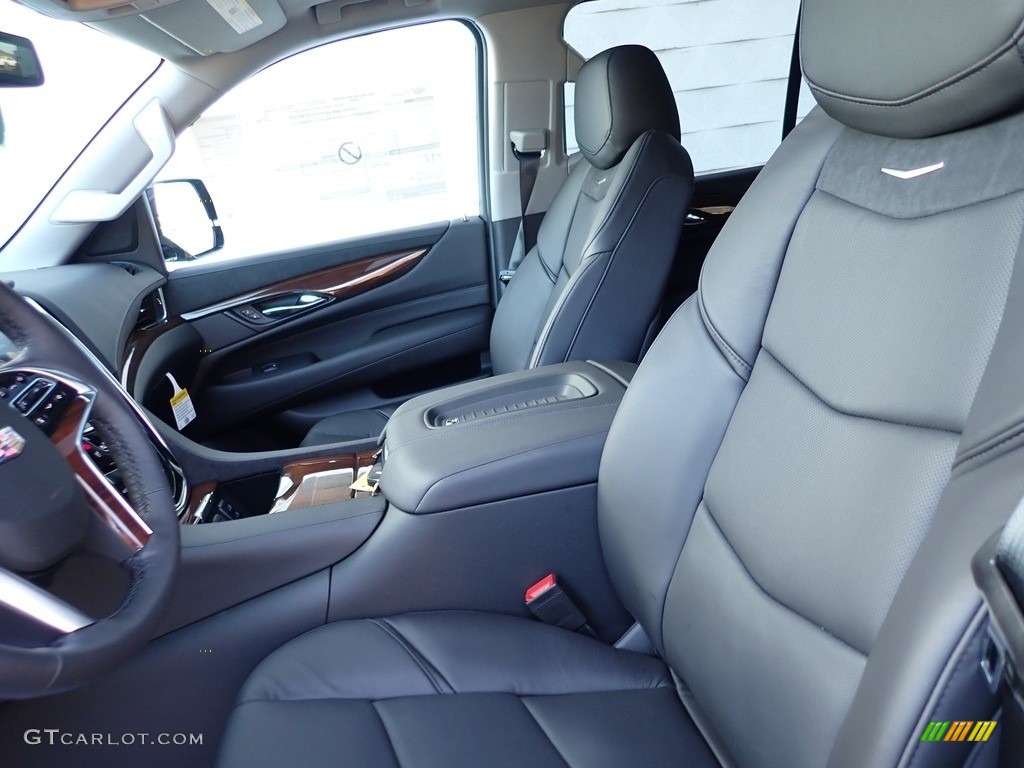 Jet Black Interior 2020 Cadillac Escalade Premium Luxury 4WD Photo #136868715