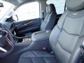 2020 Cadillac Escalade Jet Black Interior Front Seat Photo