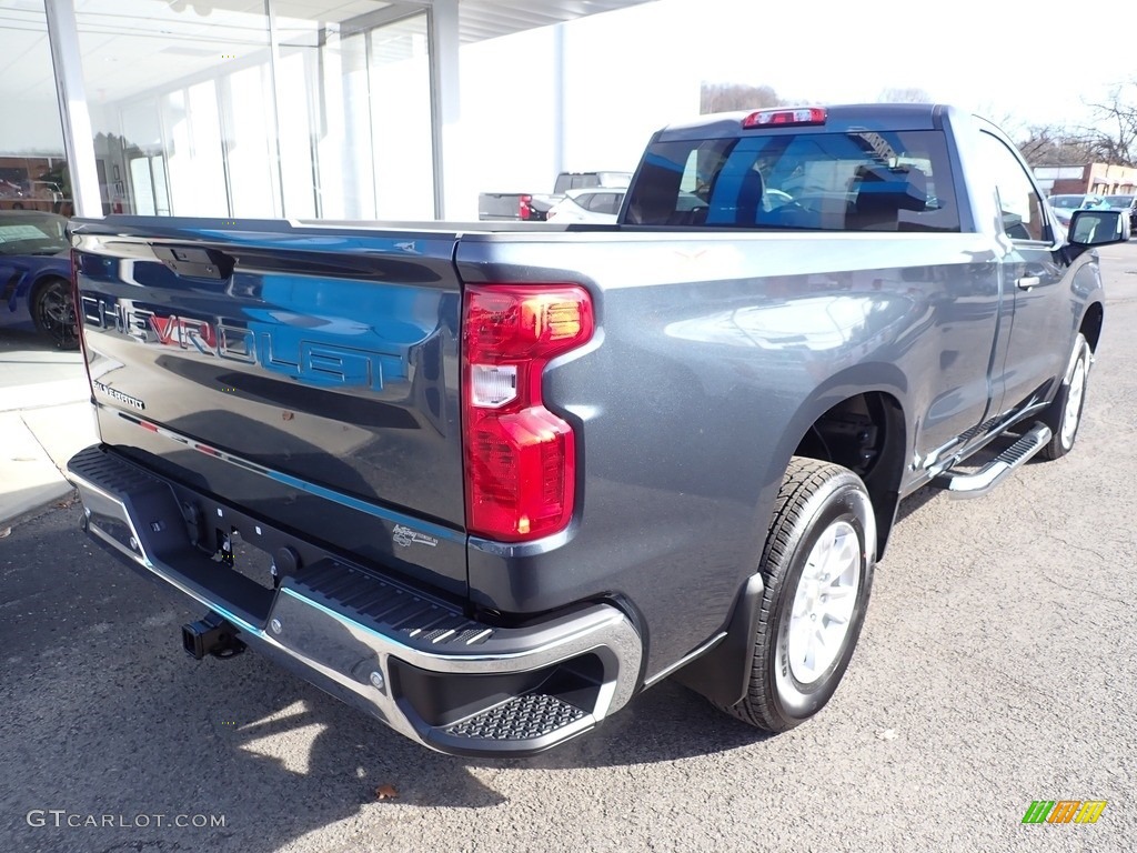 2020 Silverado 1500 WT Regular Cab 4x4 - Shadow Gray Metallic / Jet Black photo #4