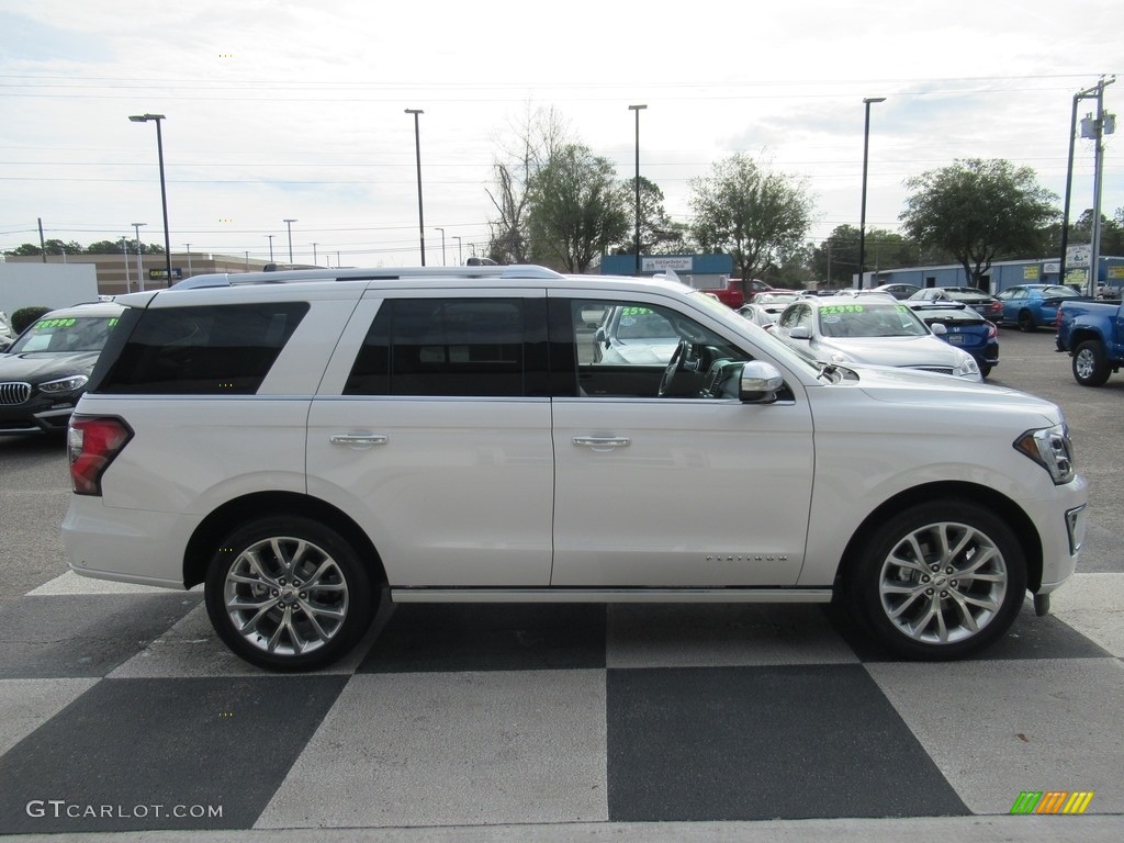 2019 Expedition Platinum - White Platinum Metallic Tri-Coat / Medium Soft Ceramic photo #3