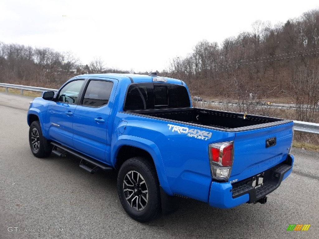 Voodoo Blue 2020 Toyota Tacoma TRD Sport Double Cab 4x4 Exterior Photo #136869492