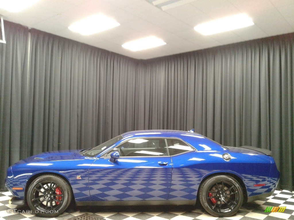 2020 Challenger R/T Scat Pack - IndiGo Blue / Black photo #1
