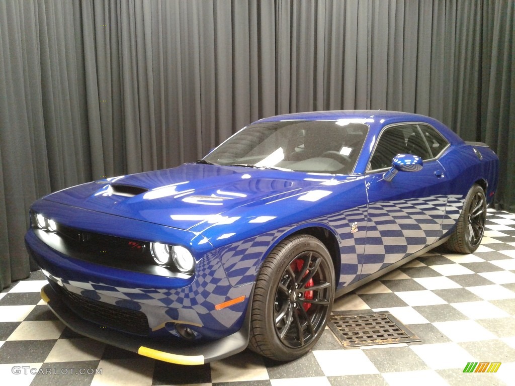 2020 Challenger R/T Scat Pack - IndiGo Blue / Black photo #2