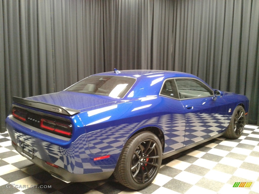 2020 Challenger R/T Scat Pack - IndiGo Blue / Black photo #6