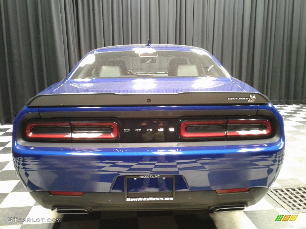 2020 Challenger R/T Scat Pack - IndiGo Blue / Black photo #7