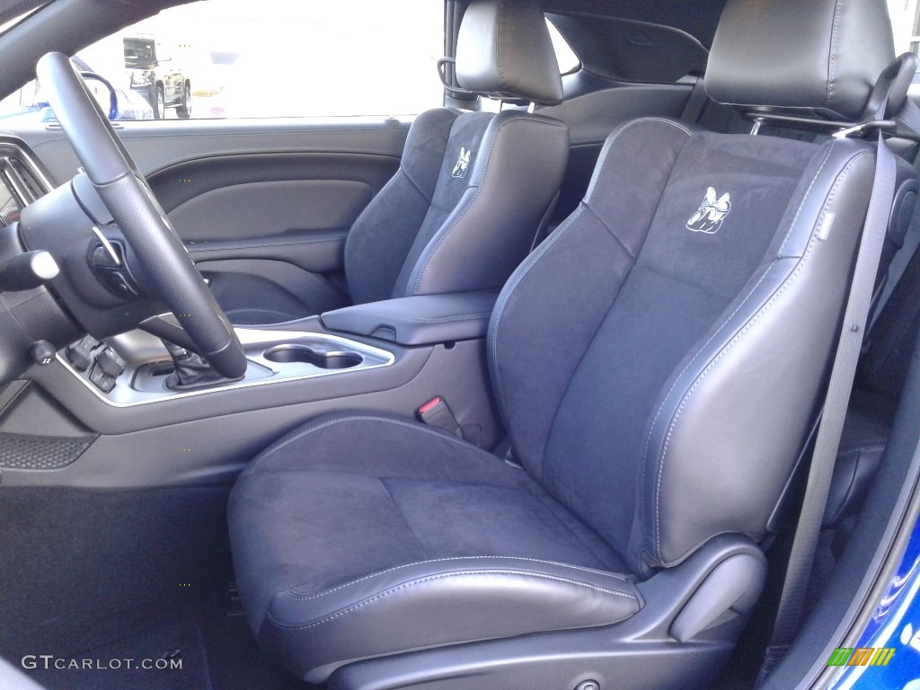 Black Interior 2020 Dodge Challenger R/T Scat Pack Photo #136869891