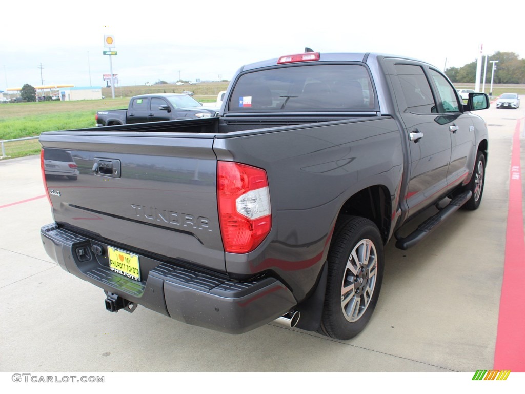 2020 Tundra Platinum CrewMax 4x4 - Magnetic Gray Metallic / Black photo #7