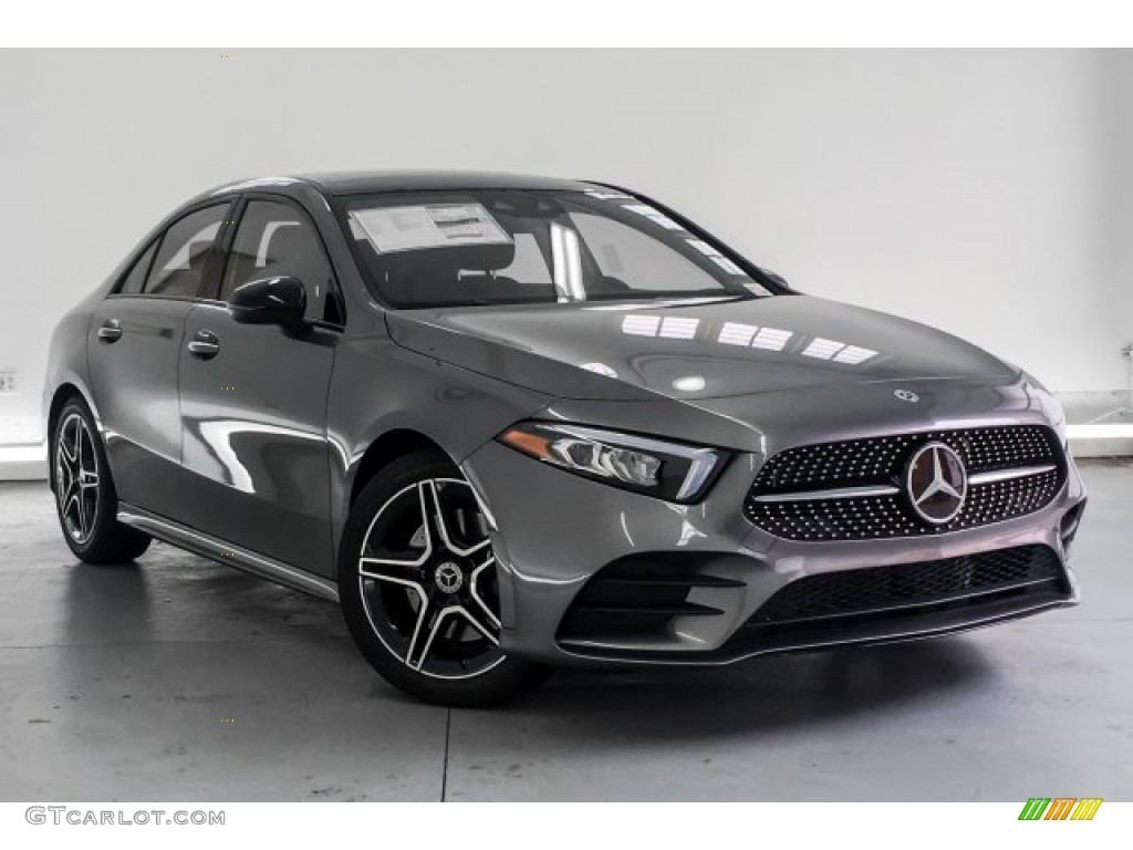 Mountain Grey Metallic 2019 Mercedes-Benz A 220 Sedan Exterior Photo #136873422