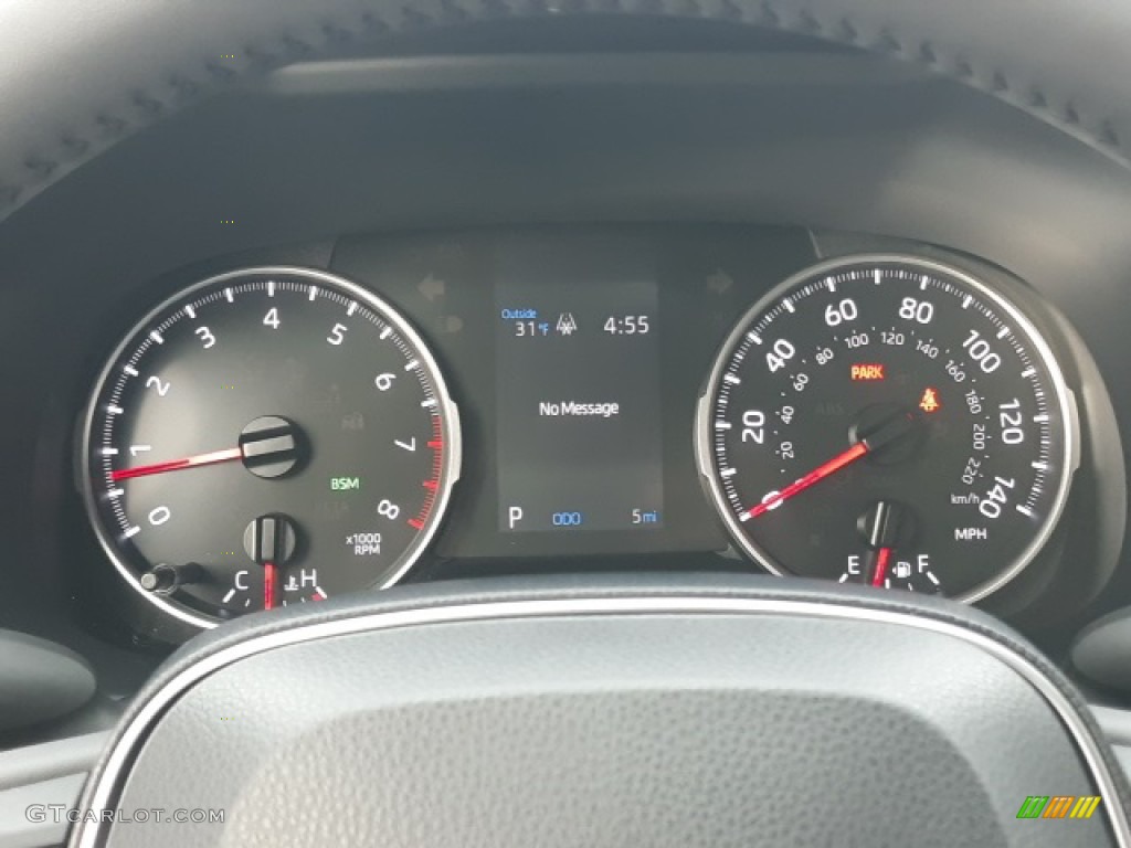 2020 Toyota RAV4 XLE Premium AWD Gauges Photo #136875648