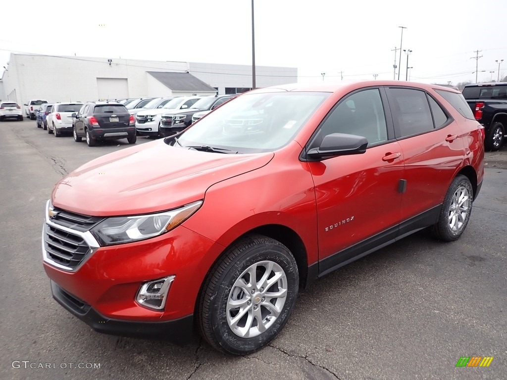 Cayenne Orange Metallic 2020 Chevrolet Equinox LS AWD Exterior Photo #136875846