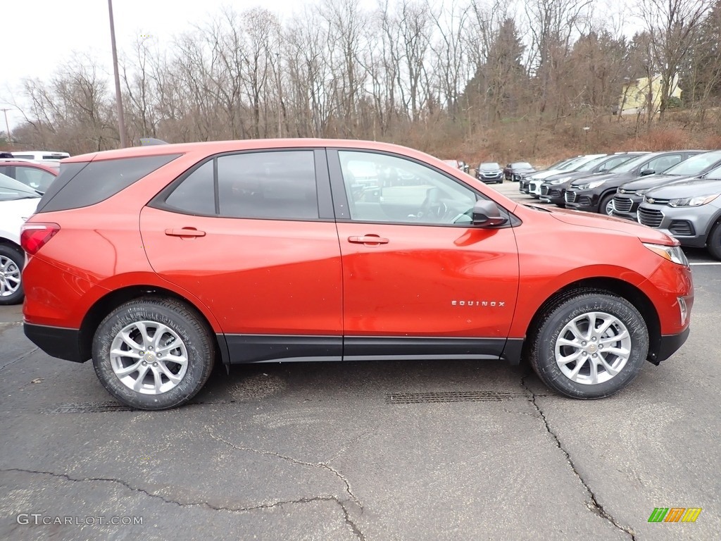 Cayenne Orange Metallic 2020 Chevrolet Equinox LS AWD Exterior Photo #136875996