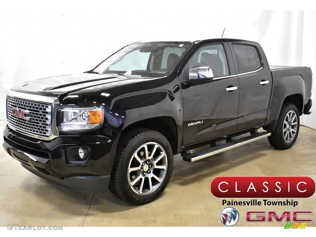 2019 Canyon Denali Crew Cab 4WD - Onyx Black / Jet Black photo #1