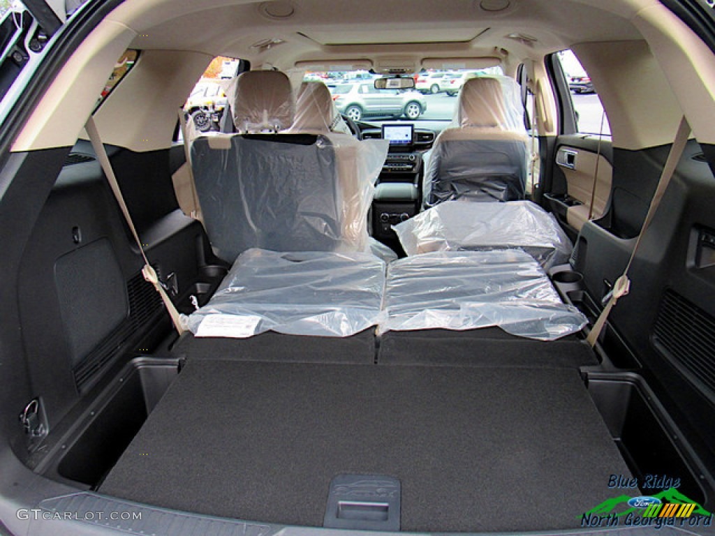 2020 Explorer Limited 4WD - Star White Metallic Tri-Coat / Sandstone photo #15