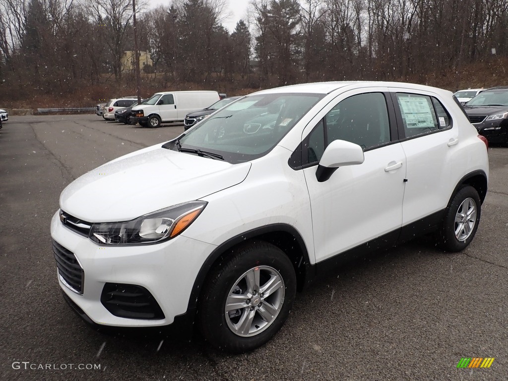 Summit White 2020 Chevrolet Trax LS AWD Exterior Photo #136878026