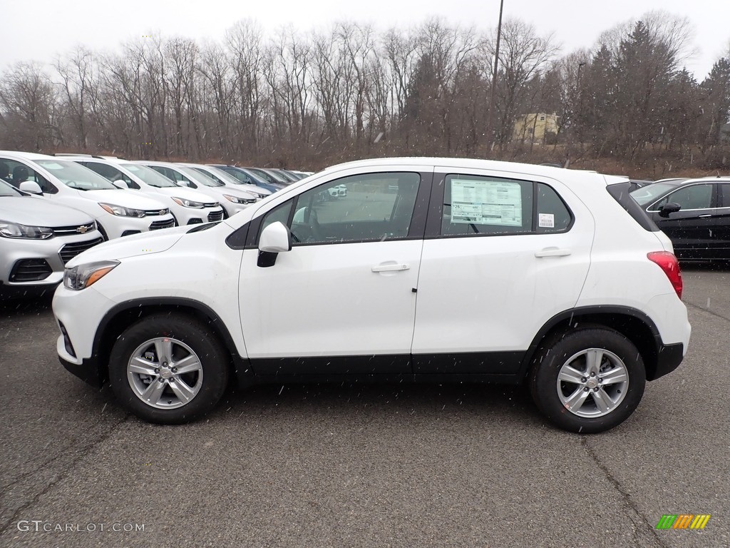Summit White 2020 Chevrolet Trax LS AWD Exterior Photo #136878054