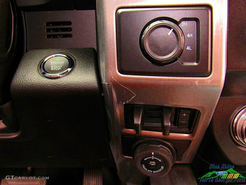 2020 F450 Super Duty Platinum Crew Cab 4x4 - Agate Black / Dark Marsala photo #26