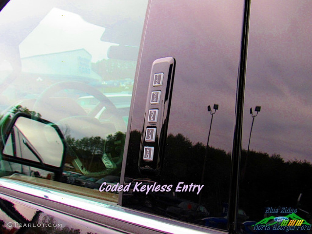 2020 F450 Super Duty Platinum Crew Cab 4x4 - Agate Black / Dark Marsala photo #30