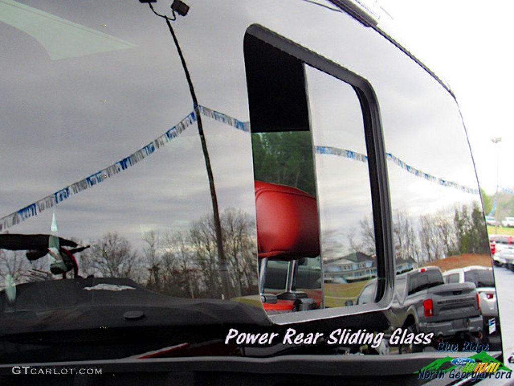 2020 F450 Super Duty Platinum Crew Cab 4x4 - Agate Black / Dark Marsala photo #31