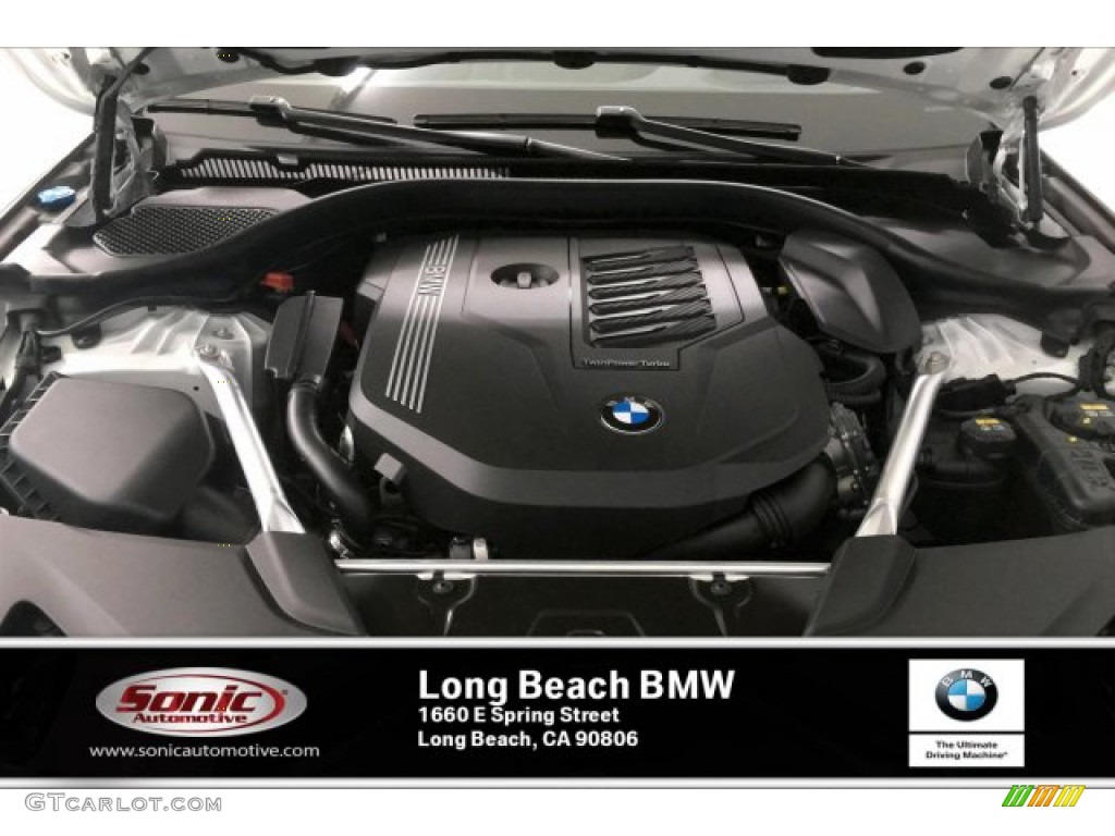 2020 5 Series 540i Sedan - Alpine White / Black photo #8