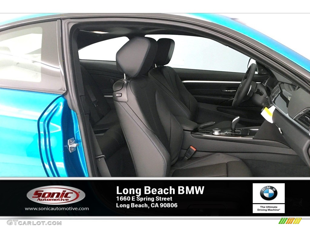 2020 4 Series 440i Coupe - Snapper Rocks Blue Metallic / Black photo #7