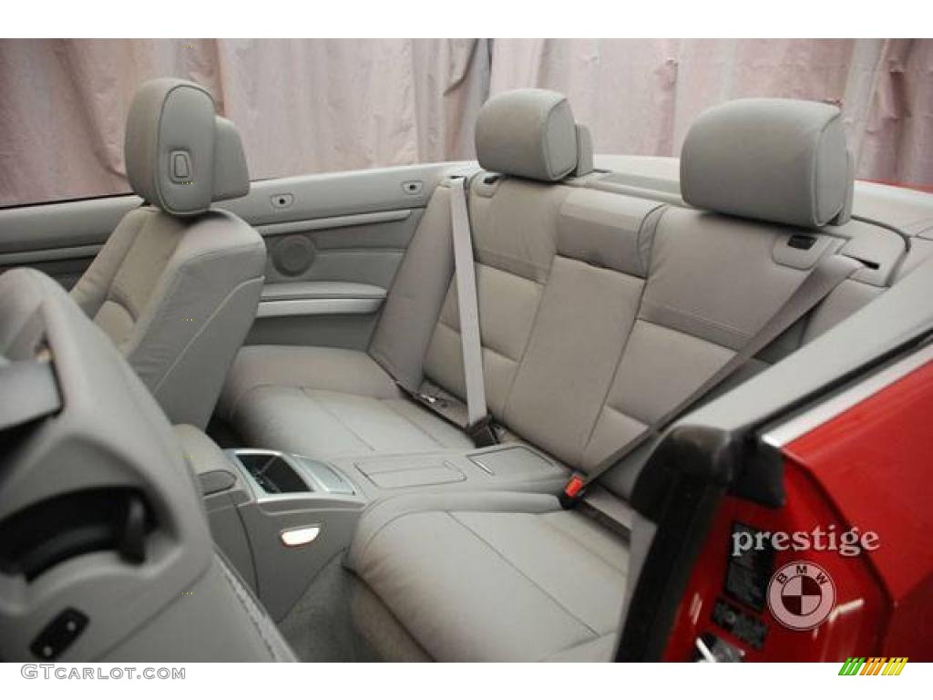 2009 3 Series 335i Convertible - Crimson Red / Grey Dakota Leather photo #10
