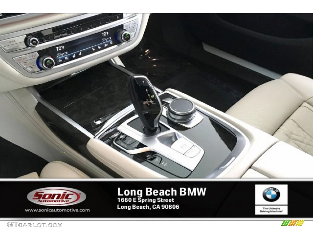 2020 7 Series 740i Sedan - Mineral White Metallic / Ivory White/Black photo #6