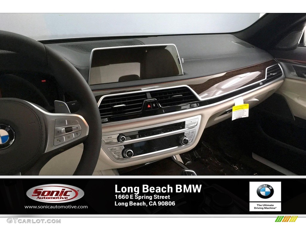 2020 7 Series 740i Sedan - Donington Grey Metallic / Ivory White/Black photo #5